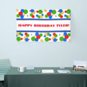 Polka Dot Birthday Banner (Beurs)