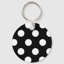 Polka Dot Black en White