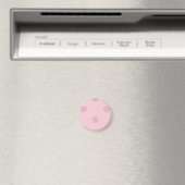 Polka Dot Blush Pink Magnet Magneet (Insitu (Vaatwasser))