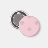 Polka Dot Blush Pink Magnet Magneet (Voorkant / Achterkant)