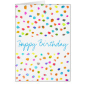 Polka dot boho mignonette girly arty créatif anniv (Devant)