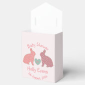 Polka Dot Bunnies Bedankdoosjes (Geopend)