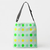 Polka Dot Canvas tas (Achterkant)