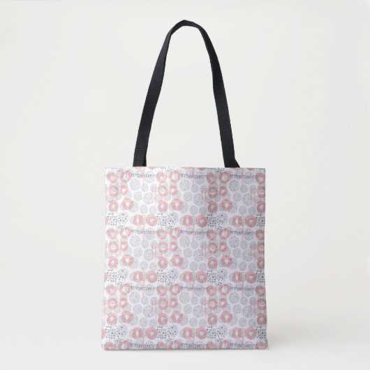 Polka Dot Circle Pattern Draagtas (Voorkant)