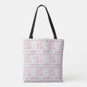 Polka Dot Circle Pattern Draagtas (Achterkant)