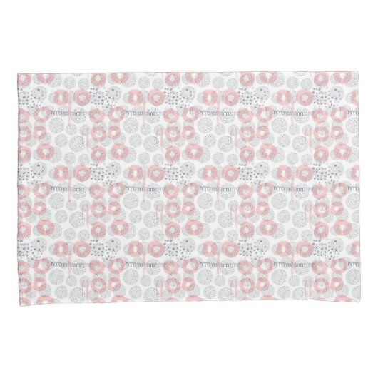 Polka Dot Circle Pattern Kussensloop (Voorkant-Rechts)