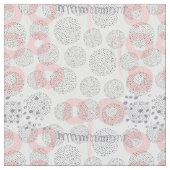 Polka Dot Circle Pattern Stof (Close Up)