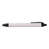 Polka Dot Circle Pattern Zwarte Inkt Pen (Bovenkant)