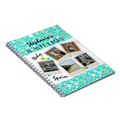 Polka Dot Crazy Custom Travel Journal et photos (Côté Droit)