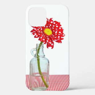 Polka Dot Daisy in Fles iPhone 12 Hoesje
