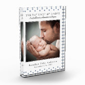 Polka Dot Day Ik ontmoette mijn papa Foto Nursery  (Links)