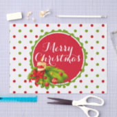 Polka Dot & Decorations Merry Kerstmis Tissuepapier (Craft)