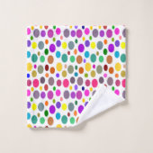 Polka Dot Design Bad Handdoek (Wasdoekje)