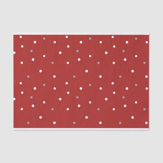 Polka Dot Design Tissuepapier (Voorkant)