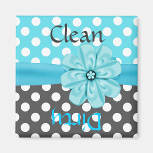  Polka Dot Dishwaser Magnet Magneet