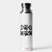 Polka Dot DOG MOM Pawprints Waterfles (Links)