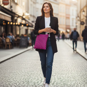 Polka Dot Elegance Crossbody Tas