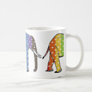 Polka-Dot Elephant Koffiemok