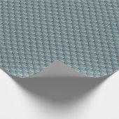 Polka Dot Fish Pattern Cadeaupapier (Hoek)