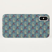 Polka Dot Fish Pattern Case-Mate iPhone Case (Achterkant (horizontaal))