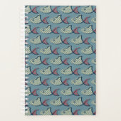 Polka Dot Fish Pattern Planner (Voorkant)