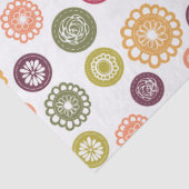 Polka Dot Flowers -  Tissuepapier (Detail)