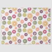 Polka Dot Flowers -  Tissuepapier (Voorkant)