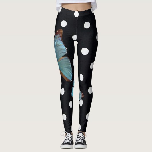 Polka Dot Fly Leggings (Voorkant)