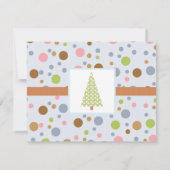 Polka-Dot Forest Kaart (Achterkant)