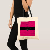 Polka Dot gepersonaliseerde tas (Voorkant (product))