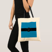 Polka Dot gepersonaliseerde tas (Voorkant (product))