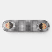 Polka Dot Girl Skateboard (Horizontaal)
