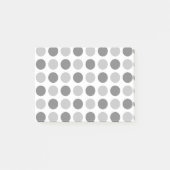 Polka Dot Grays Post-it® Notes (Voorkant)