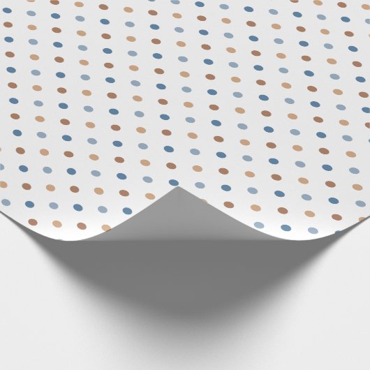  polka dot inpakpapier (Hoek)
