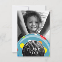 Polka Dot intérieur Tube été enfants Merci