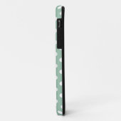Polka Dot iPhone 5/5S Hoesje in Grayed Jade Green (Achterkant/links)