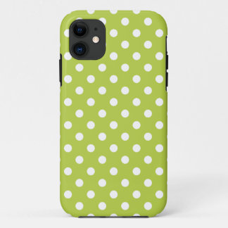 Polka Dot iPhone 5 Hoesje in Tender Shoots Green