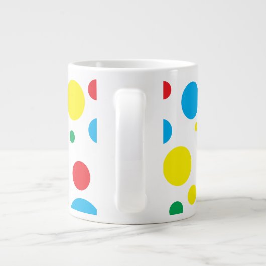 Polka Dot Jumbo Mug (Dos)