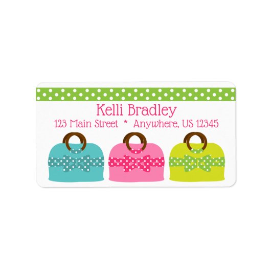 Polka Dot koopt de Etiketten van het Grote Adres v (Voorkant)