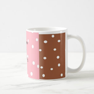 Polka Dot Latte - mok