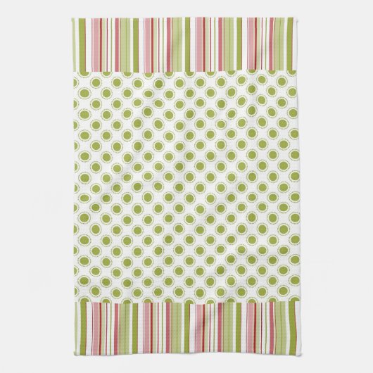 Polka Dot Microfiber Kitchen Towel Theedoek (Verticaal)