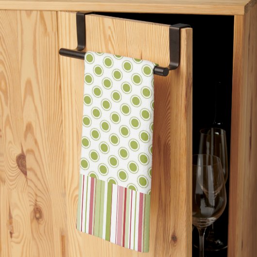 Polka Dot Microfiber Kitchen Towel Theedoek (Derde Gevouwen)