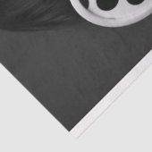 Polka Dot Mode Bedrijfsbenodigdheden Tissuepapier (Detail)