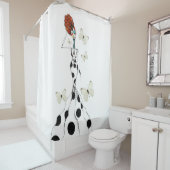 Polka Dot Mode Shower Curtain Douchegordijn (In situ)