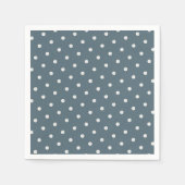 Polka dot moderne grafiek servet (Voorkant)