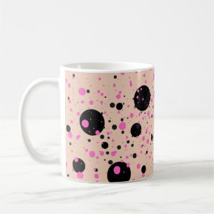 Polka Dot Mok – Stijlvolle koffiebeker