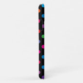 Polka Dot Motif iPhone, Plus et Pro Coque (Dos/Droite)