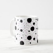 Polka Dot Mug - Conception de la Coupe de Café (Devant gauche)