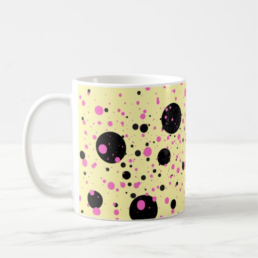 Polka Dot Mug - Stylo Coffee Cup (Gauche)