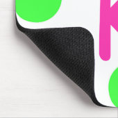 Polka Dot Muismat (Hoek)